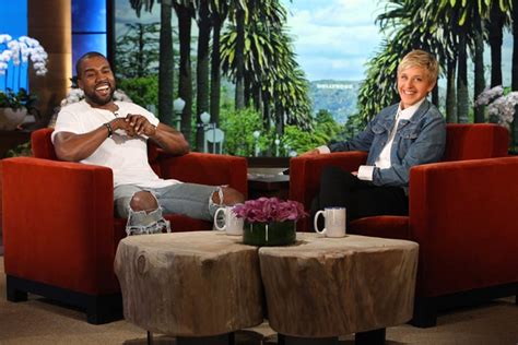 ellen and kanye